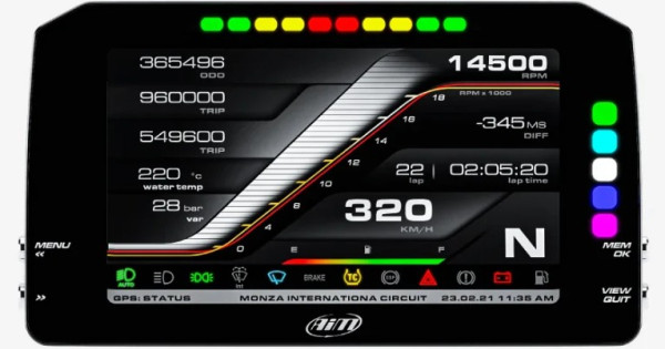 AIM Sports MXP 1.3 + GPS09c | 6